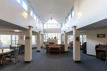 Spacious community room